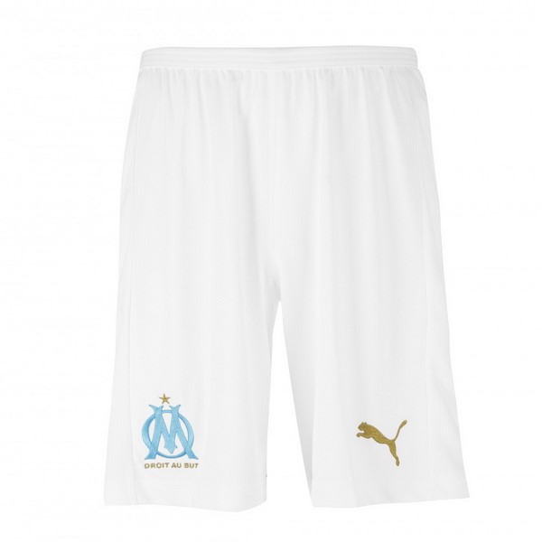 Pantalones Marsella Primera equipo 2018-19 Blanco